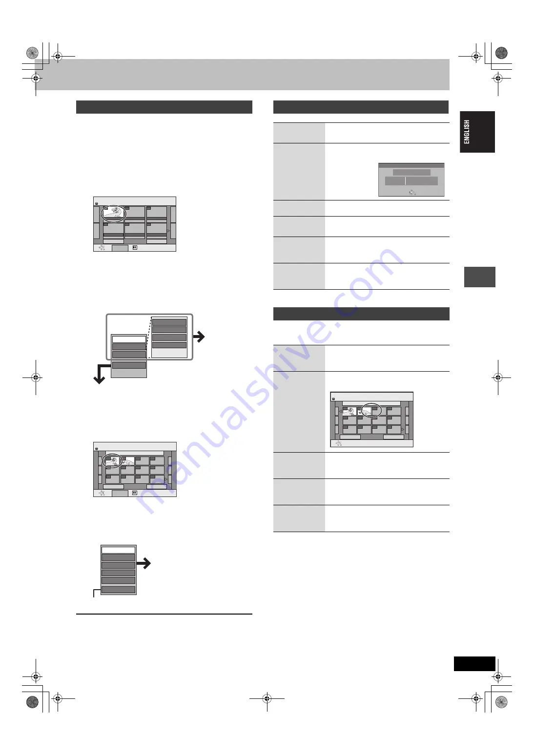 Panasonic DMRE500H - DVD RECORDER DECK Operating Instructions Manual Download Page 43