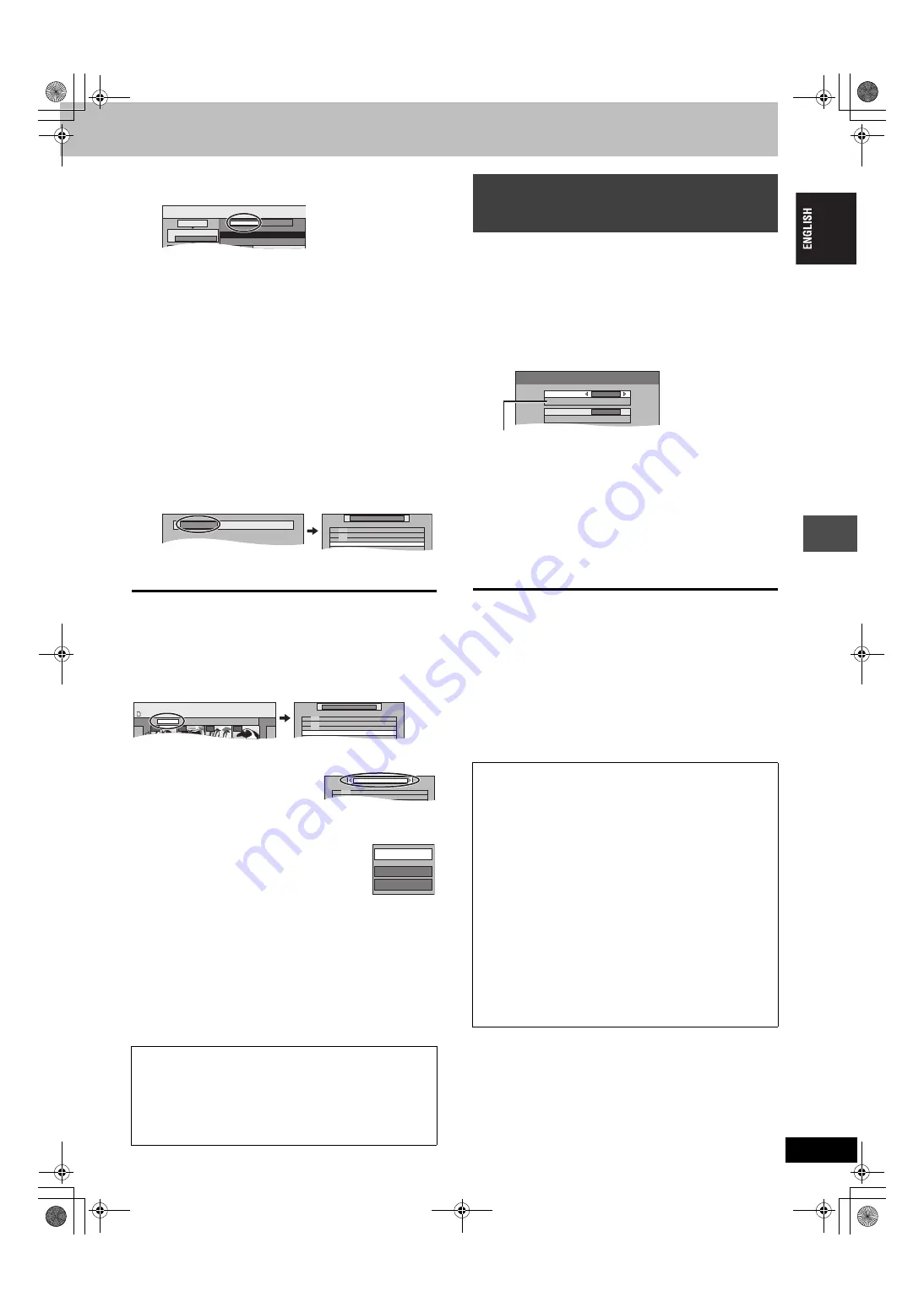 Panasonic DMRE500H - DVD RECORDER DECK Operating Instructions Manual Download Page 53