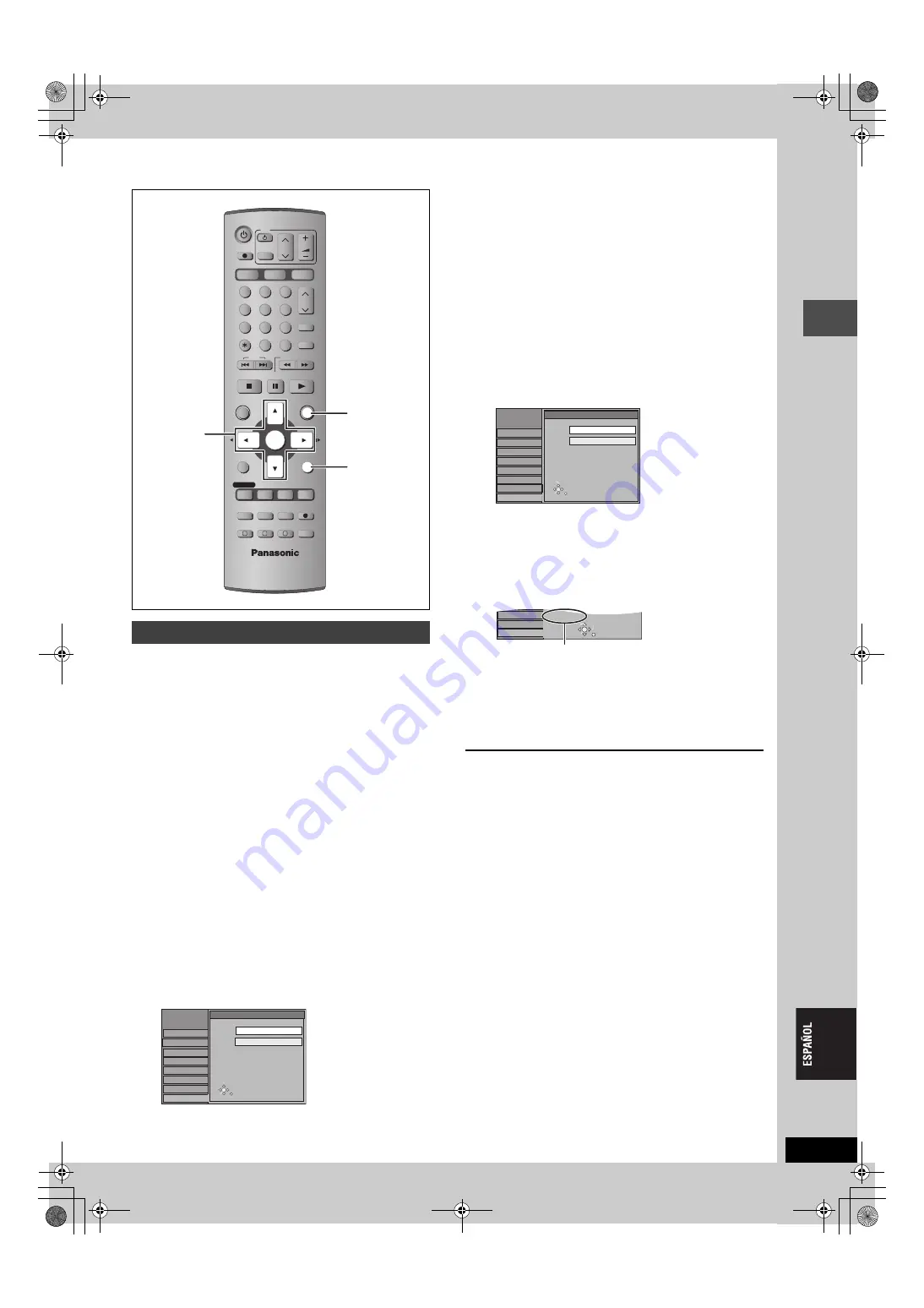 Panasonic DMRE500H - DVD RECORDER DECK Скачать руководство пользователя страница 97