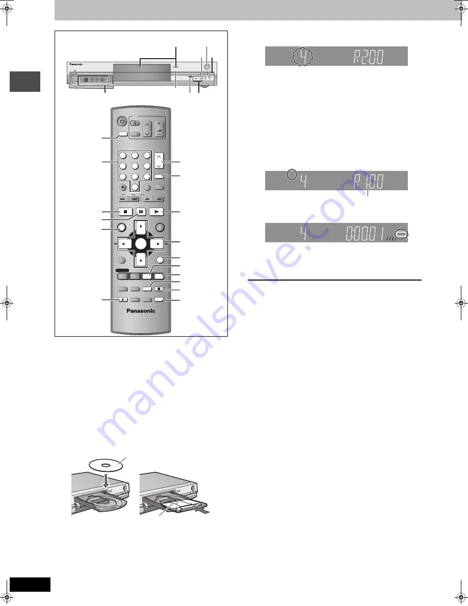 Panasonic DMRE55P Operating Instructions Manual Download Page 16