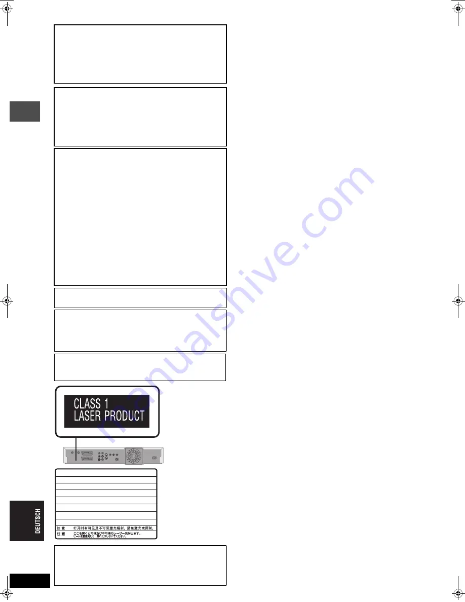 Panasonic DMREH60 - DVD RECORDER DECK Operating Instructions Manual Download Page 74