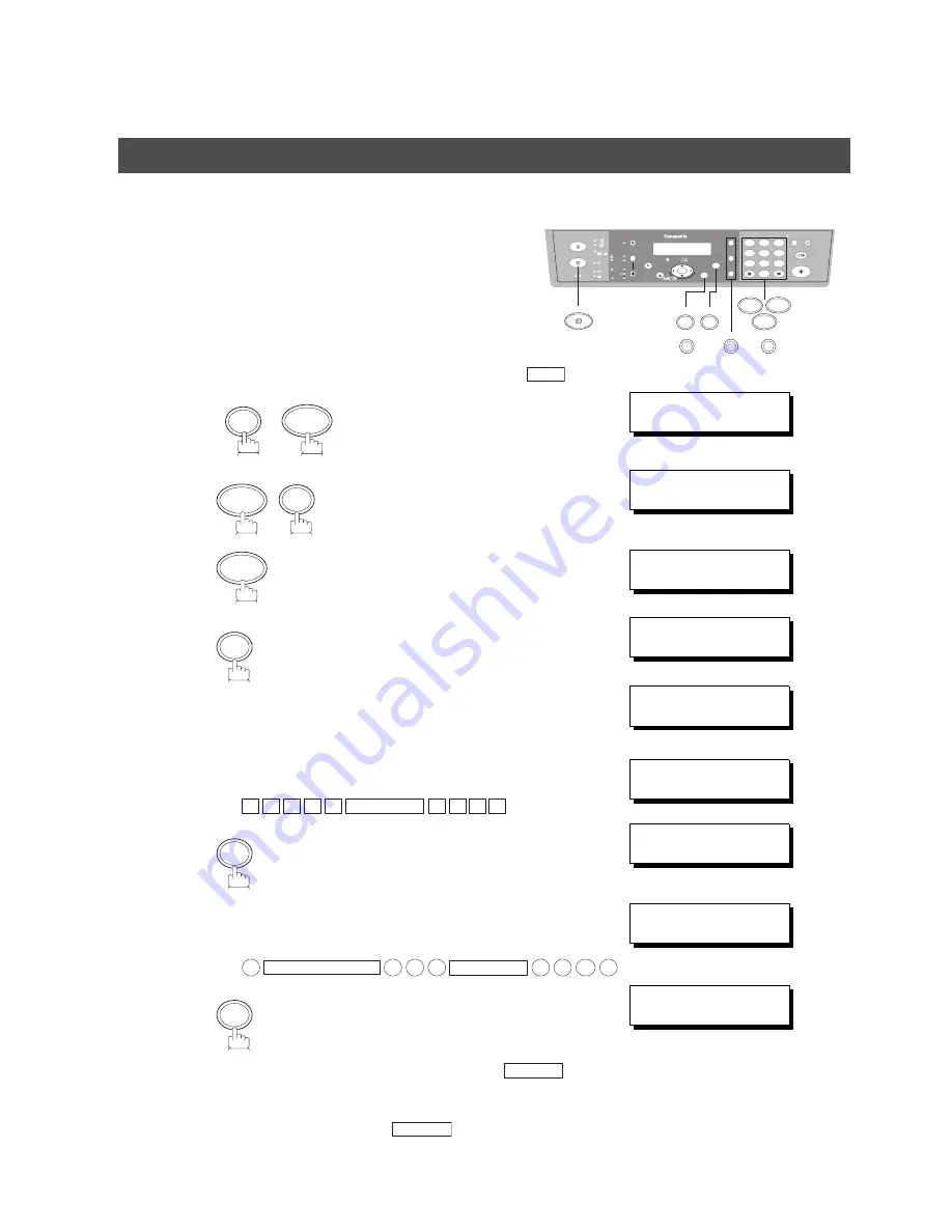 Panasonic DP-150FP Operating Instructions Manual Download Page 32