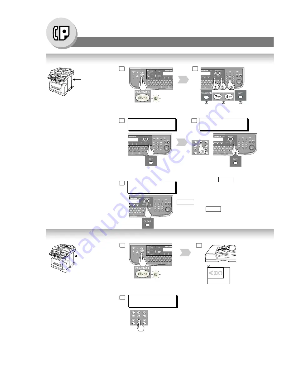 Panasonic DP-180 Operating Instructions Manual Download Page 94