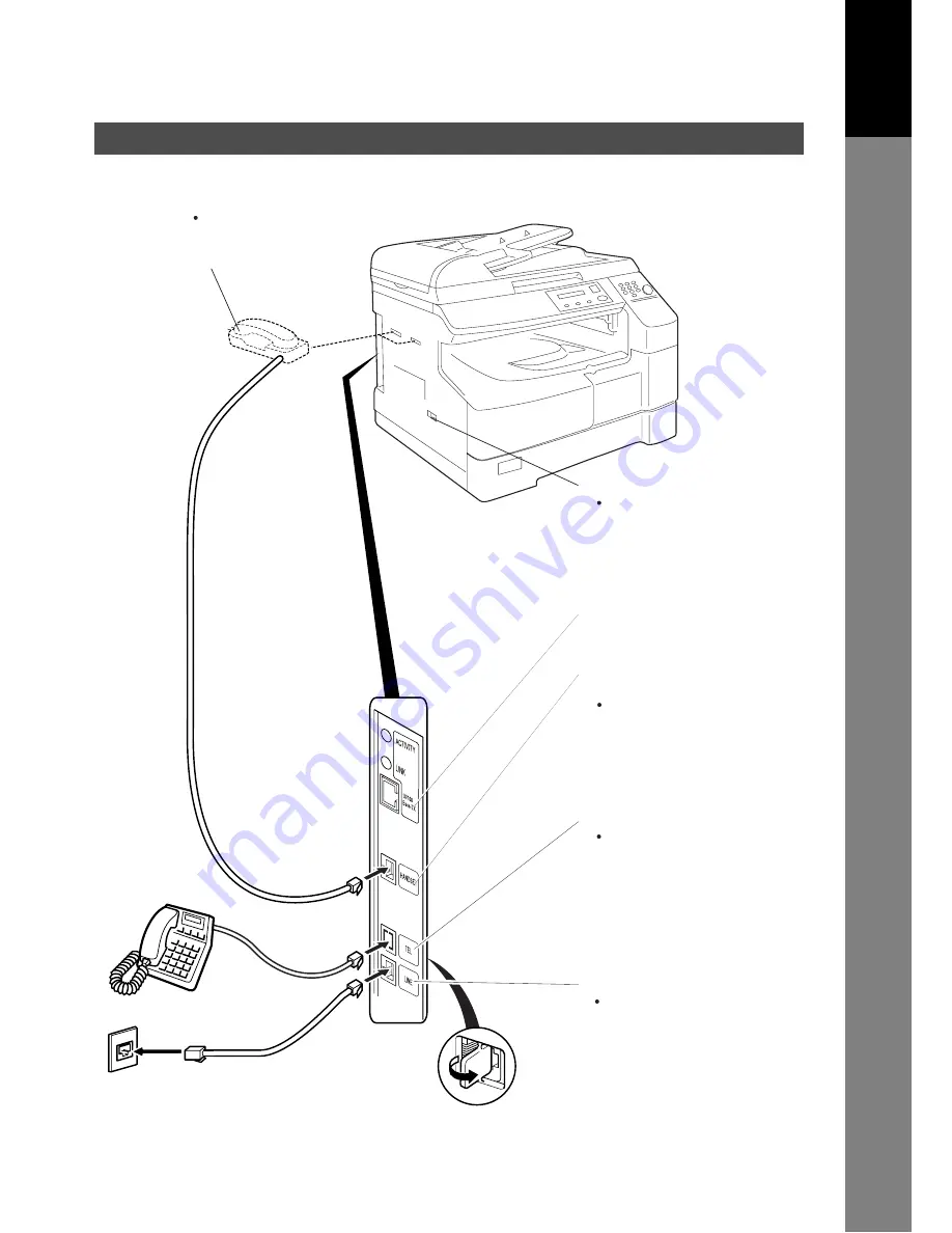 Panasonic DP-1810F Operating Instructions Manual Download Page 11