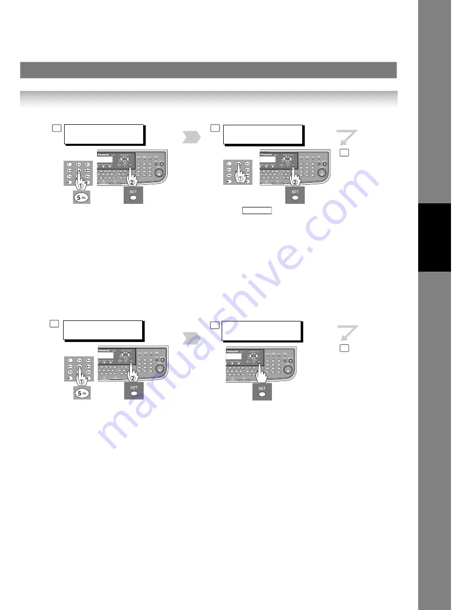 Panasonic DP-190 Operating Instructions Manual Download Page 77