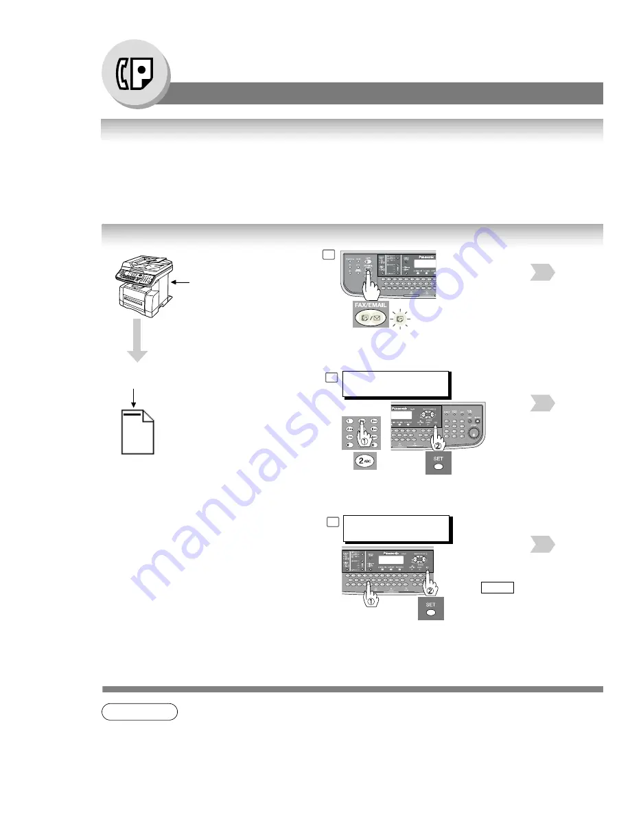 Panasonic DP-190 Operating Instructions Manual Download Page 92