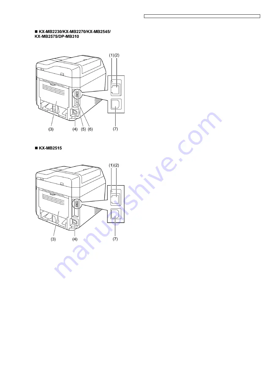 Panasonic DP-MB310JT Service Manual Download Page 103