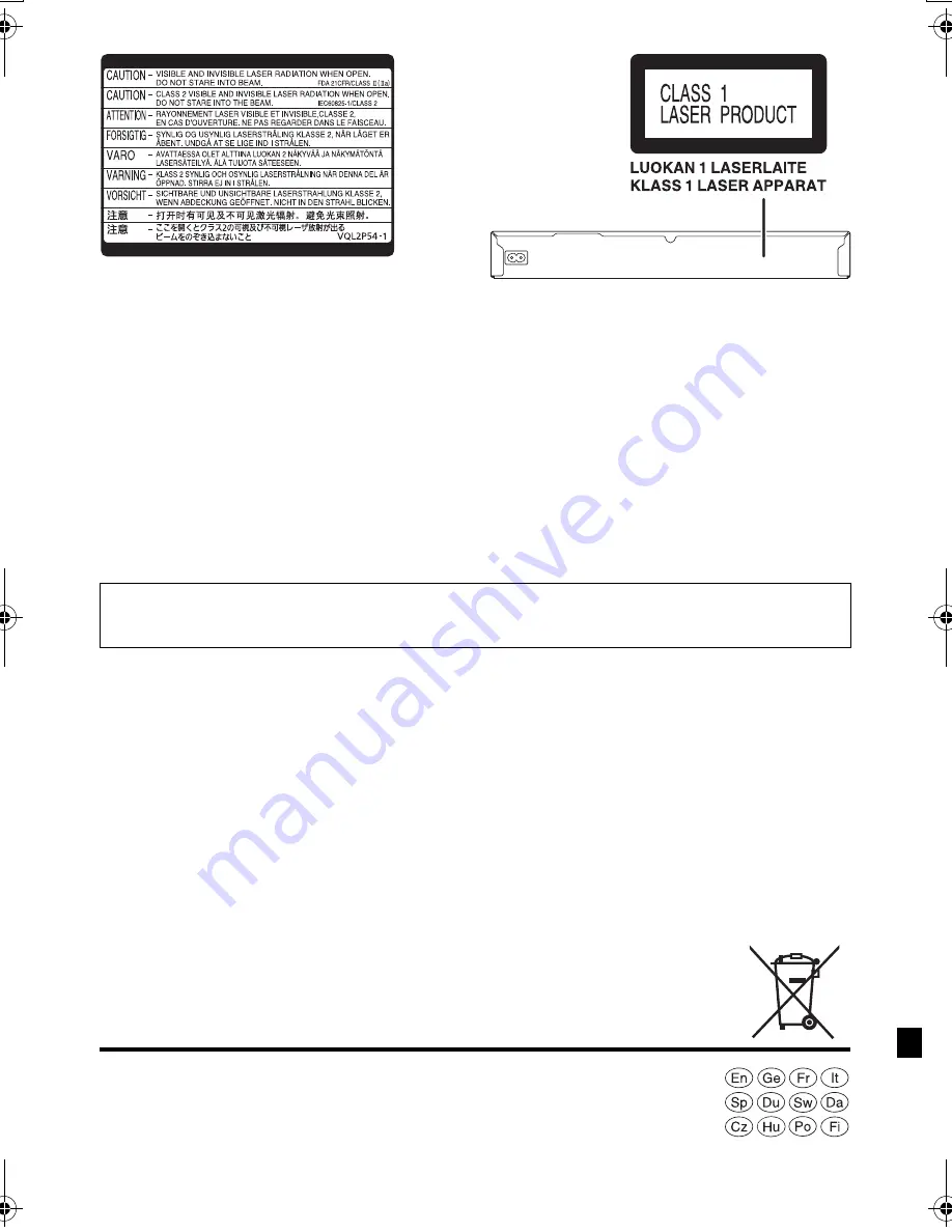 Panasonic DP-UB330 Operating Instructions Manual Download Page 100