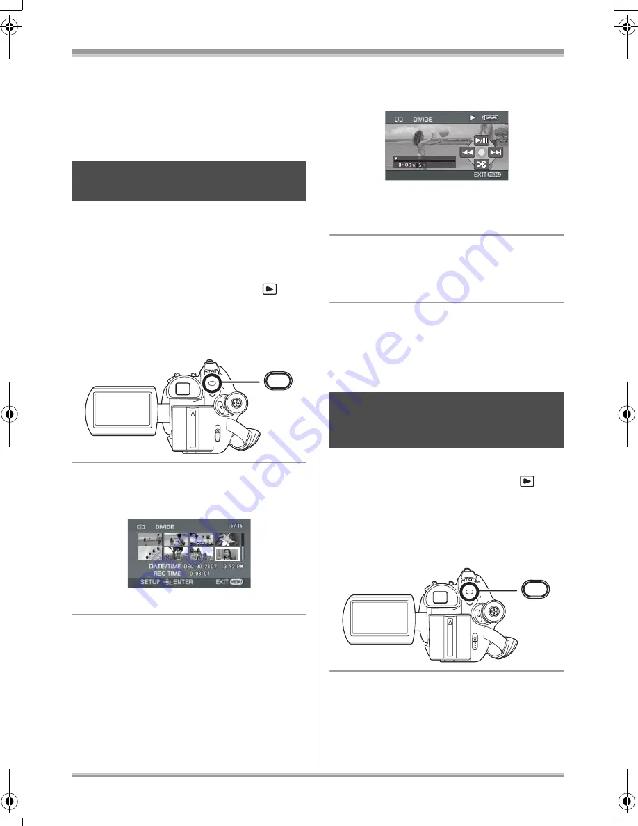 Panasonic DVD e.cam VDR VDR-D210 Operating Instructions Manual Download Page 72