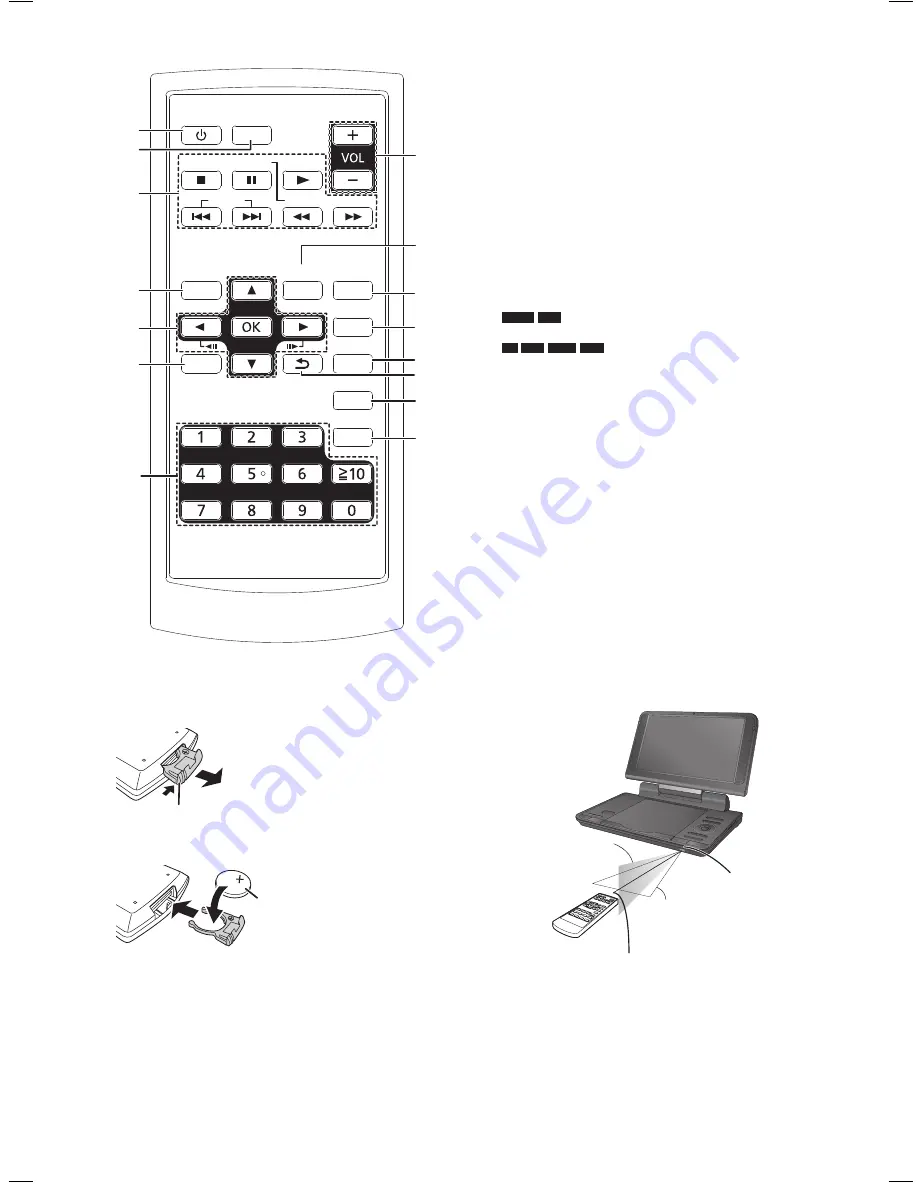 Panasonic DVD-LS70 Operating Instructions Manual Download Page 10