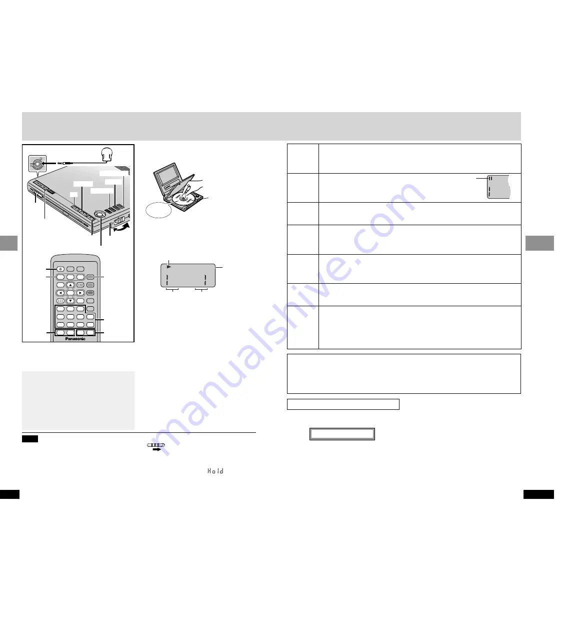 Panasonic DVD-PS3 Скачать руководство пользователя страница 10