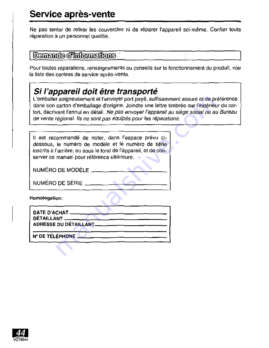 Panasonic DVD-PV55 Operating Instructions Manual Download Page 90