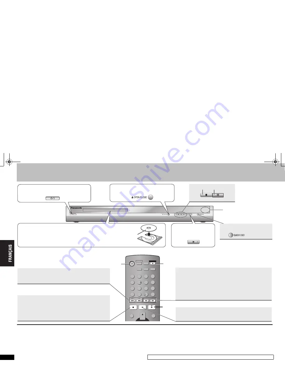 Panasonic DVD-S49 Operating Instructions Manual Download Page 30