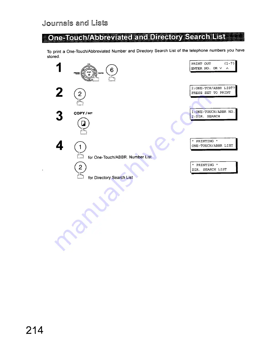 Panasonic DX-800AU Operating Instructions Manual Download Page 214