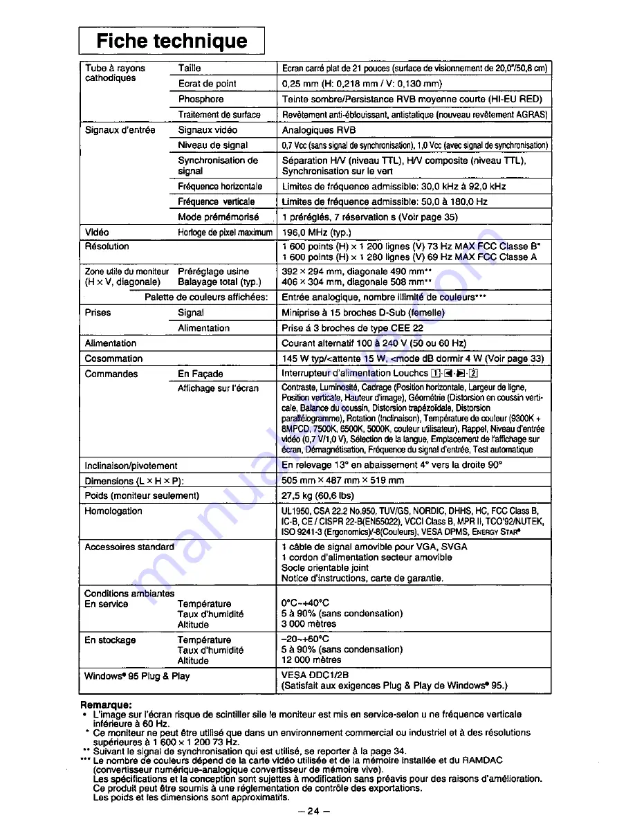 Panasonic E110I User Manual Download Page 29