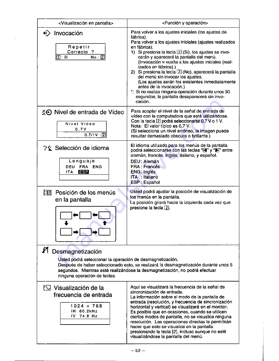 Panasonic E110I User Manual Download Page 57