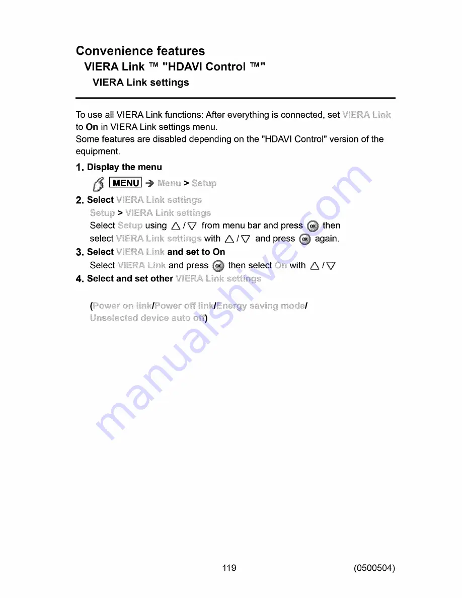 Panasonic E60 Series Ehelp Download Page 27