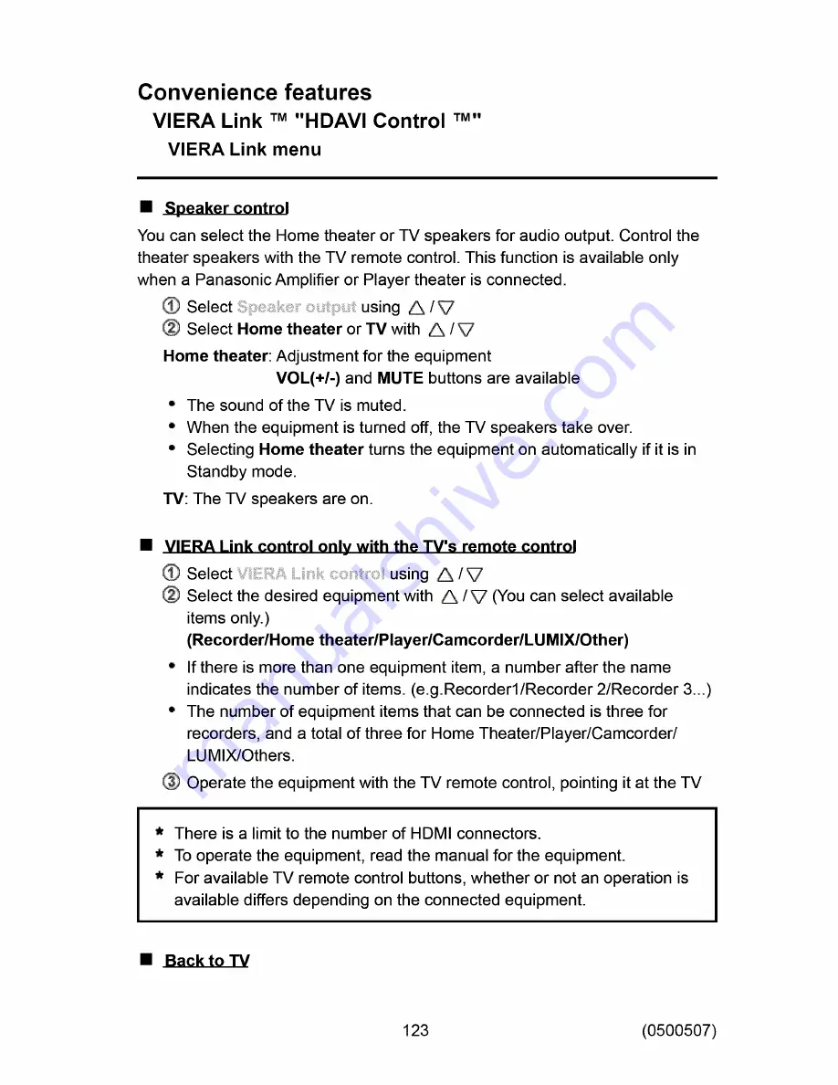 Panasonic E60 Series Ehelp Download Page 31