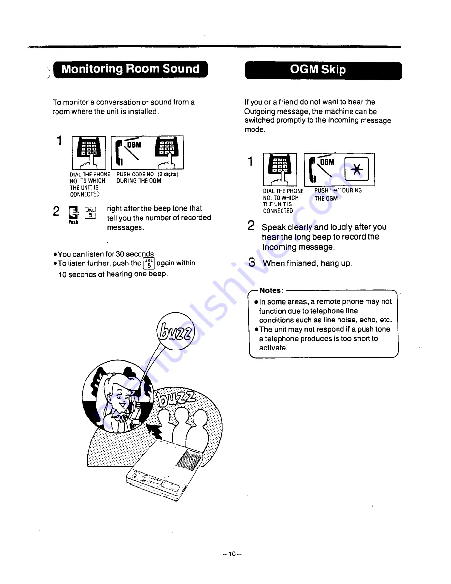 Panasonic EASA-PHONE KX-1423BA Скачать руководство пользователя страница 11