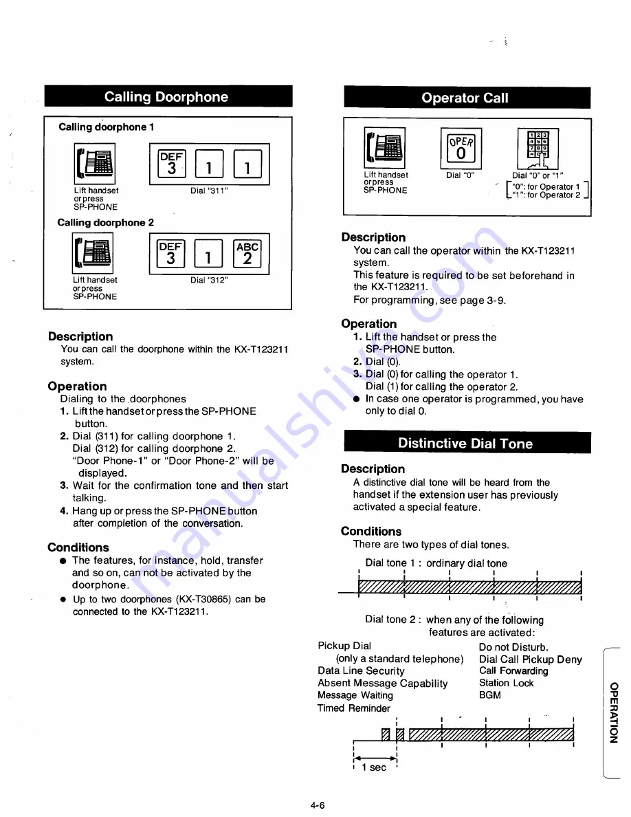 Panasonic EASA-PHONE KX-T123211D Скачать руководство пользователя страница 149