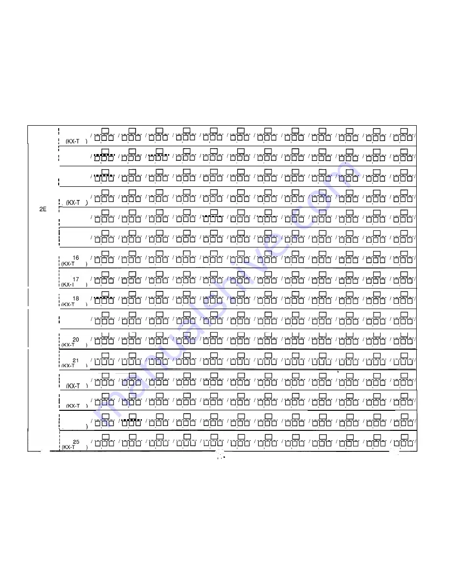 Panasonic EASA-PHONE KX-T123211D Programming Manual Download Page 87