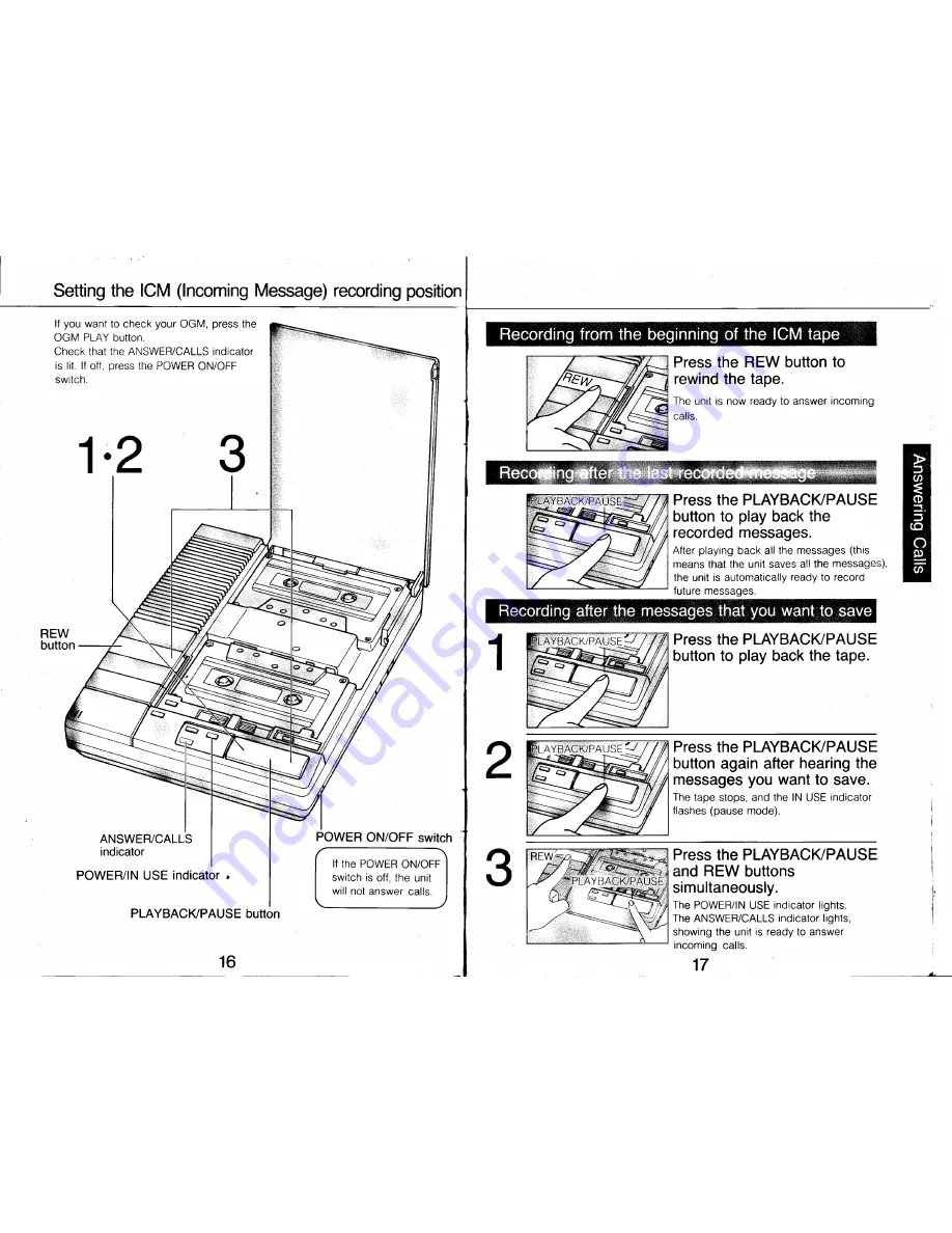 Panasonic Easa-Phone KX-T1460 Operating Instructions Manual Download Page 9