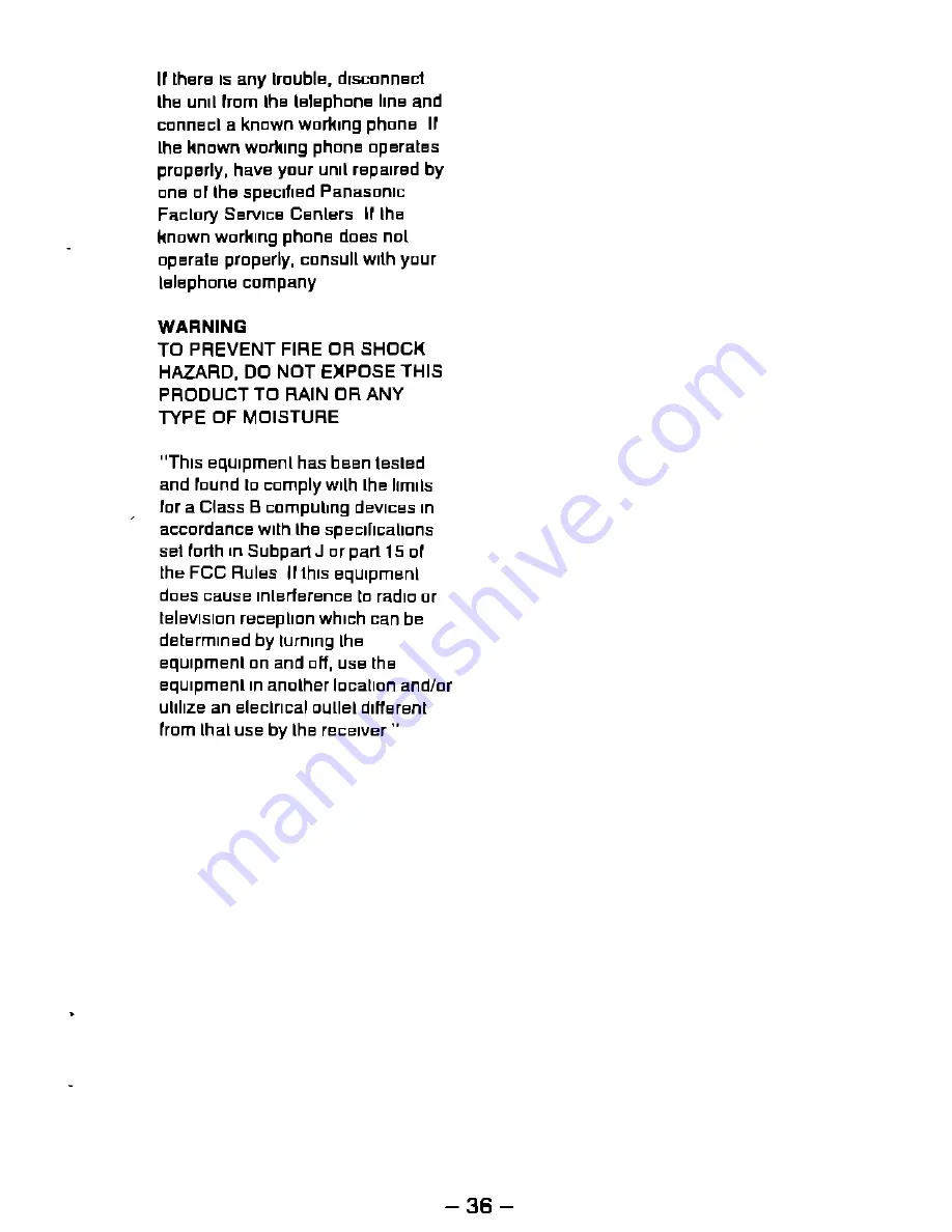 Panasonic Easa-Phone KX-T3910 Operating Instructions Manual Download Page 41