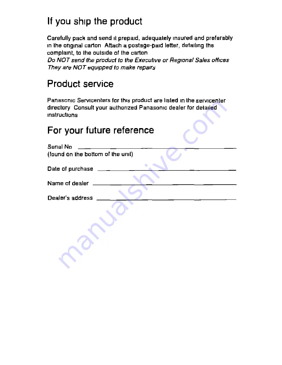 Panasonic Easa-Phone KX-T3910 Operating Instructions Manual Download Page 51