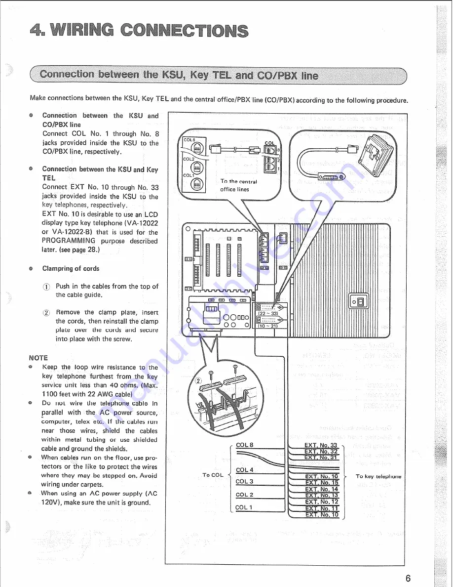 Panasonic Easa-Phone VA-12020 Скачать руководство пользователя страница 9