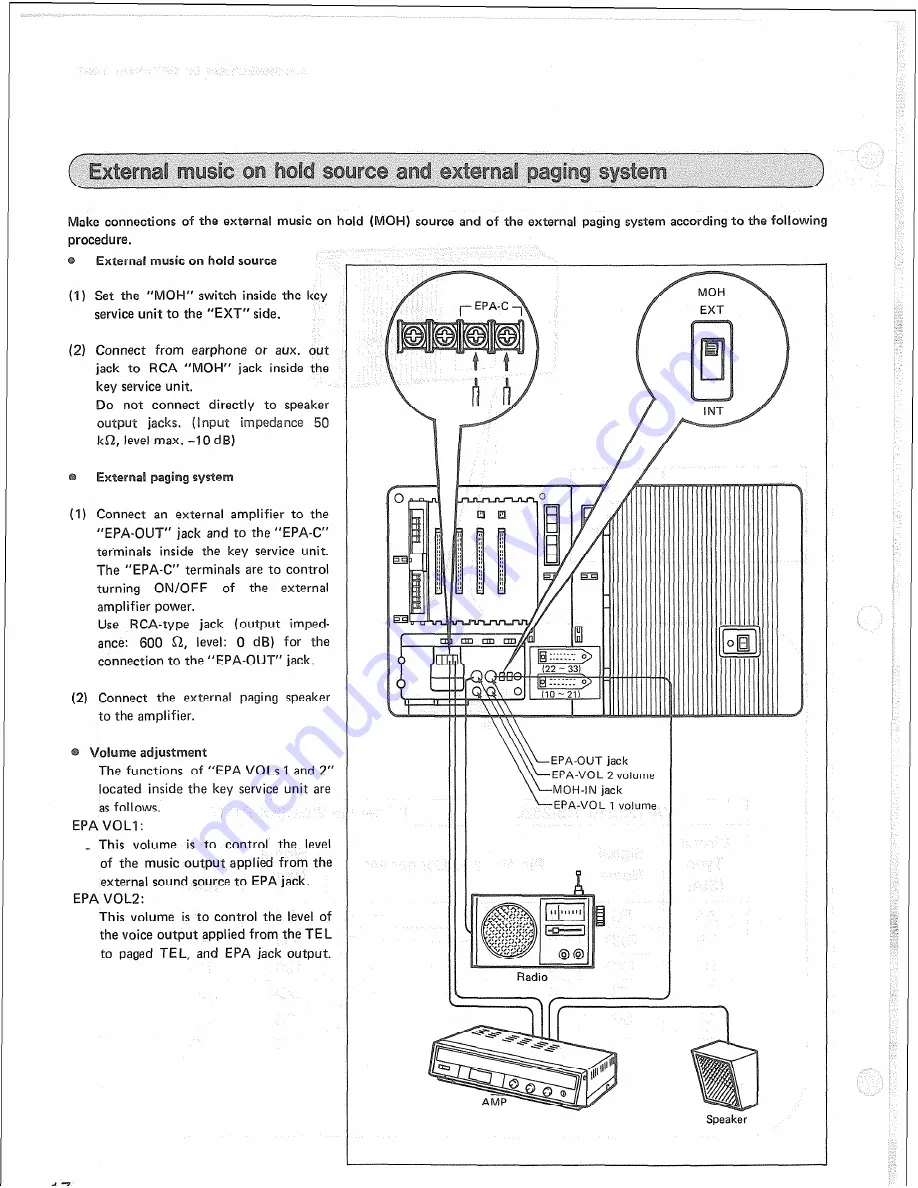 Panasonic Easa-Phone VA-12020 Скачать руководство пользователя страница 20