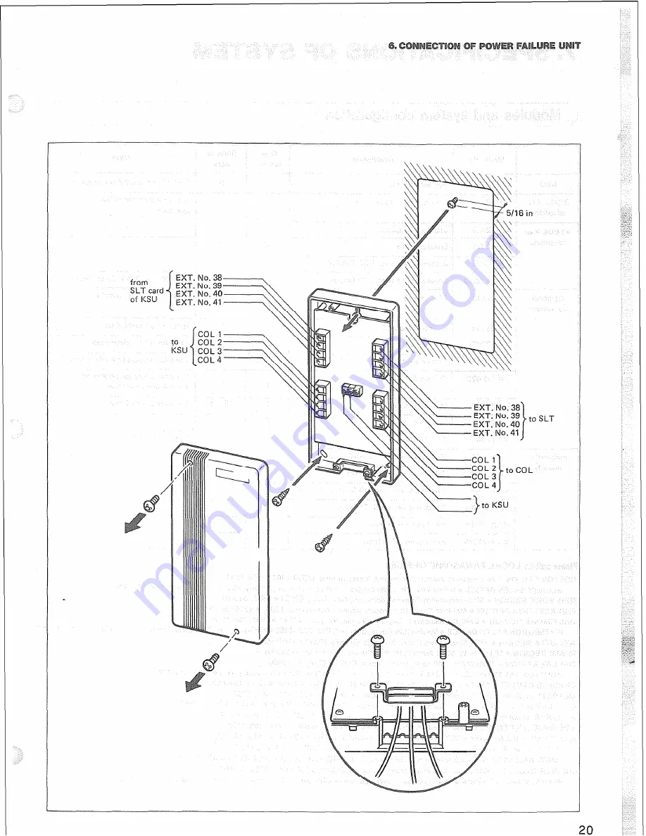 Panasonic Easa-Phone VA-12020 Скачать руководство пользователя страница 23