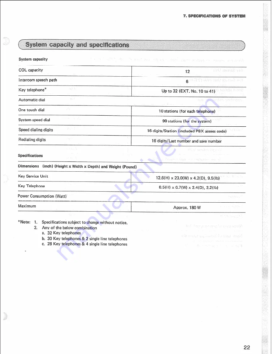 Panasonic Easa-Phone VA-12020 Installation Manual Download Page 25