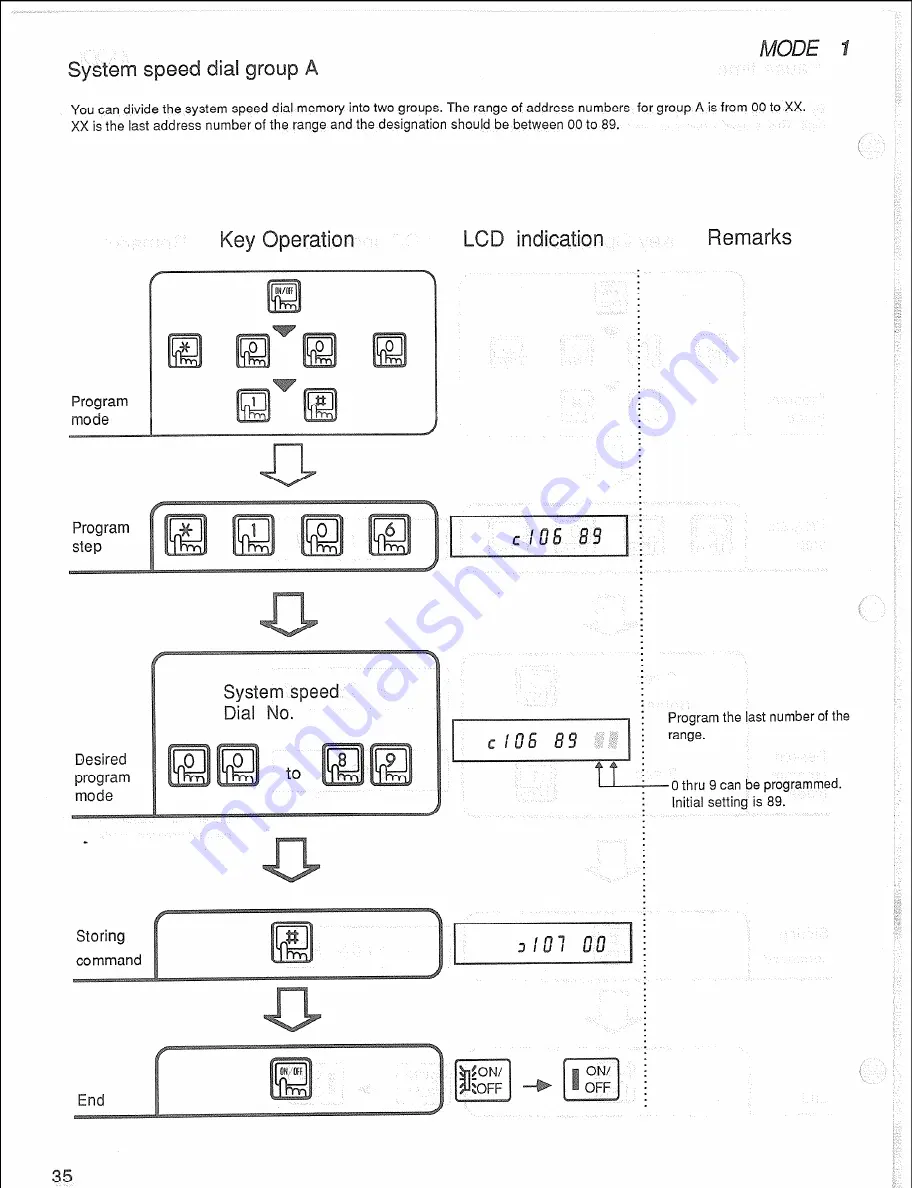 Panasonic Easa-Phone VA-12020 Скачать руководство пользователя страница 38