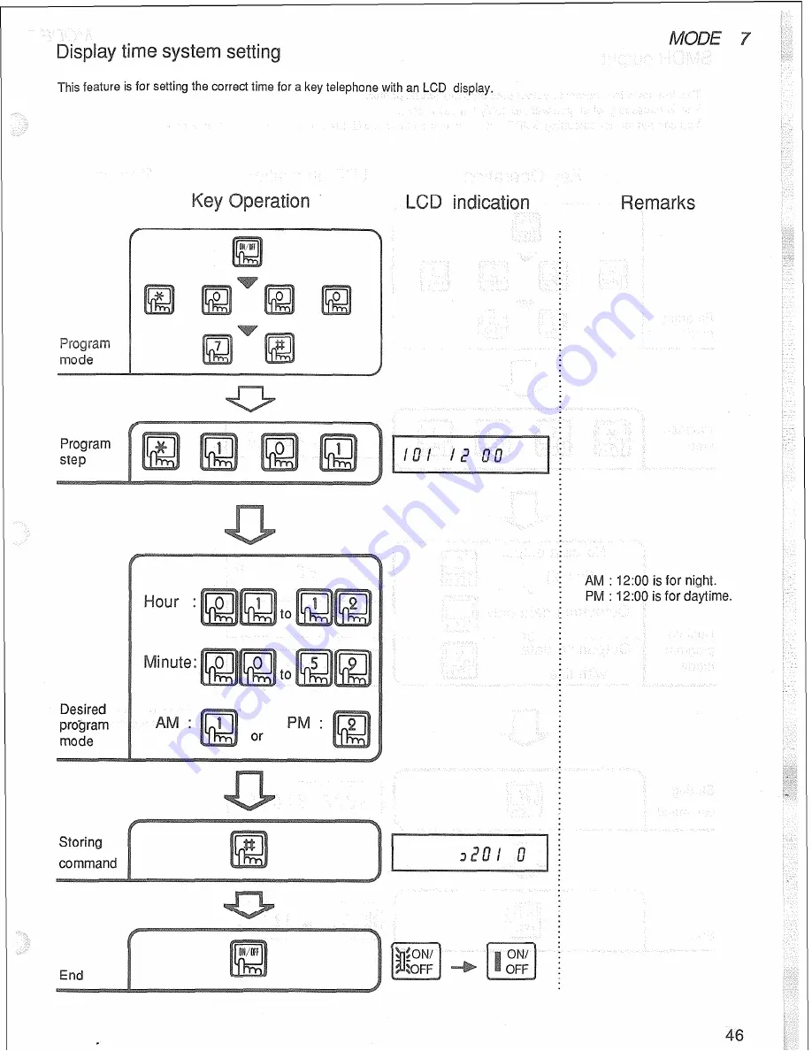 Panasonic Easa-Phone VA-12020 Скачать руководство пользователя страница 49