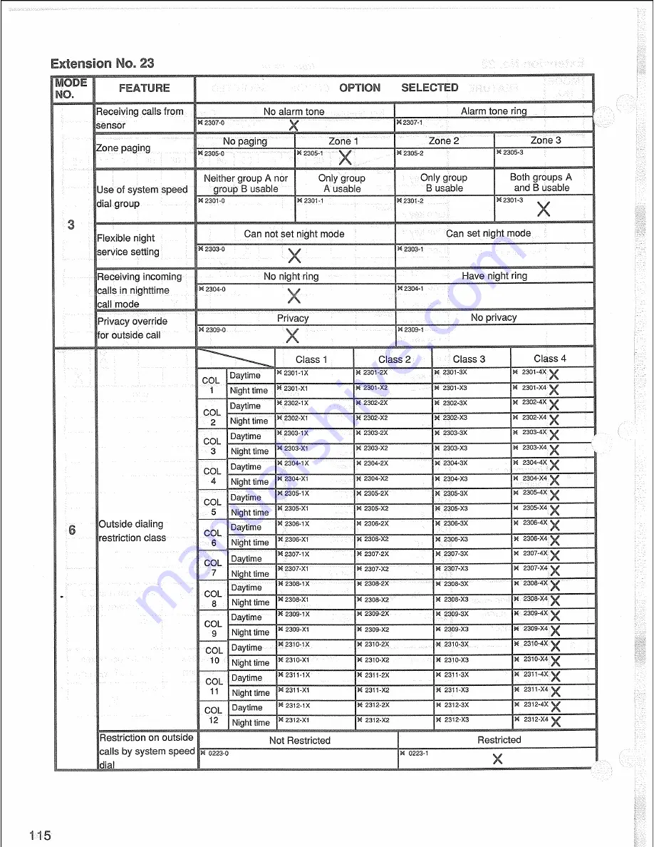 Panasonic Easa-Phone VA-12020 Installation Manual Download Page 114