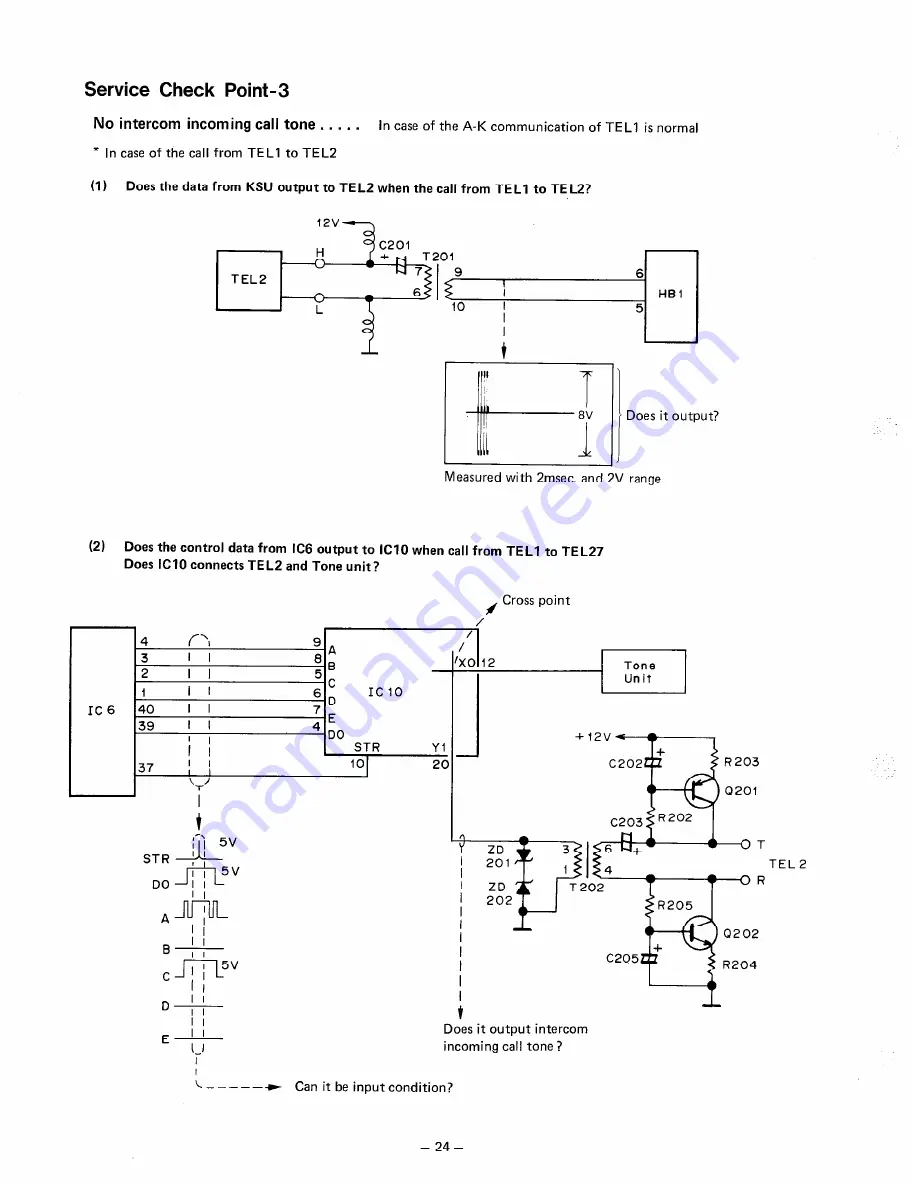 Panasonic Easa-Phone VA-208 Installation Manual Download Page 117