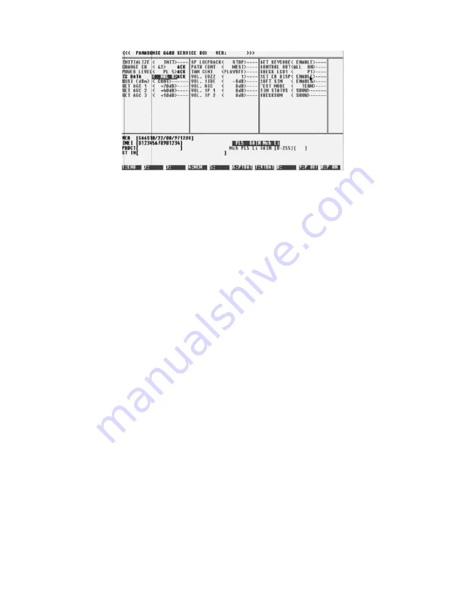 Panasonic EB-BL600 Service Manual Download Page 72