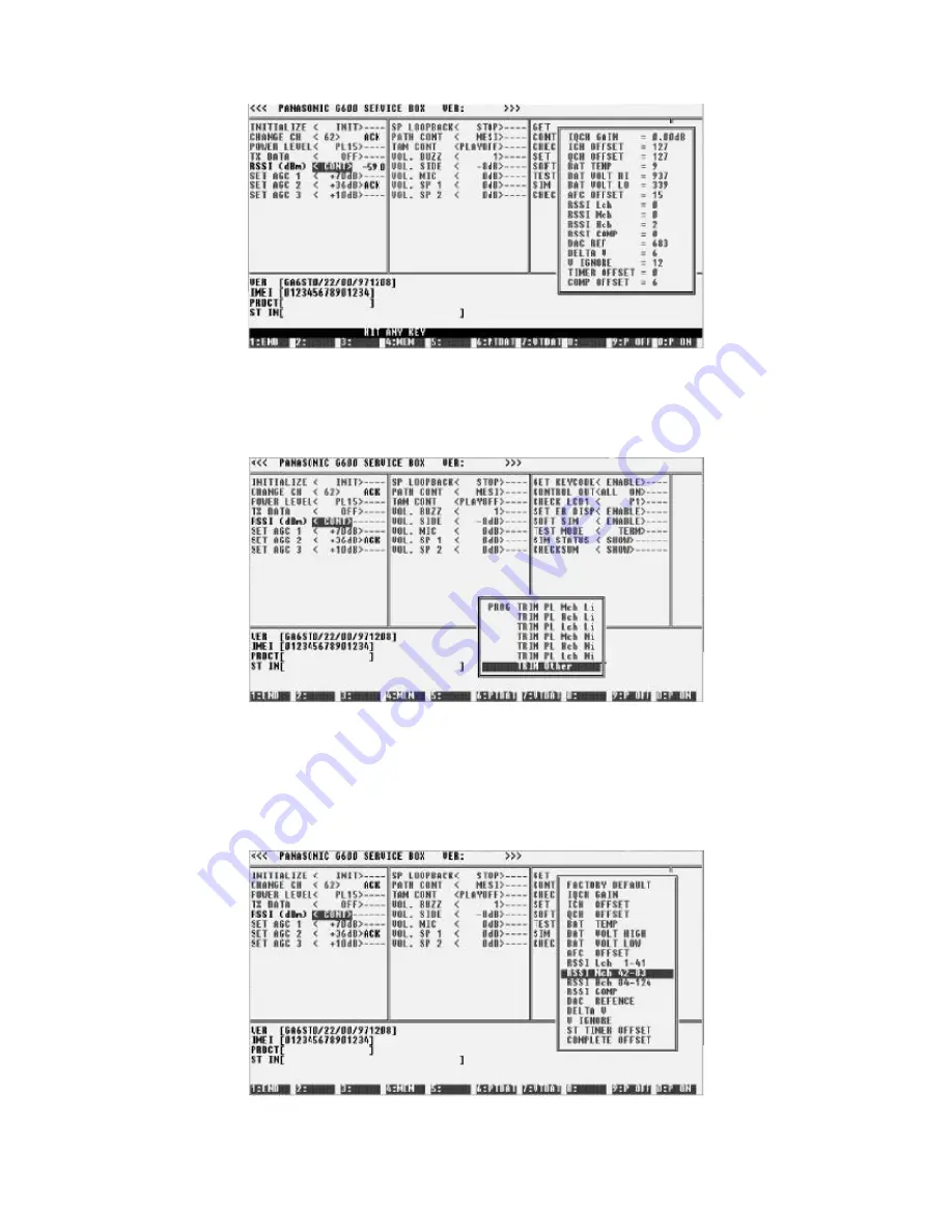 Panasonic EB-BL600 Service Manual Download Page 74