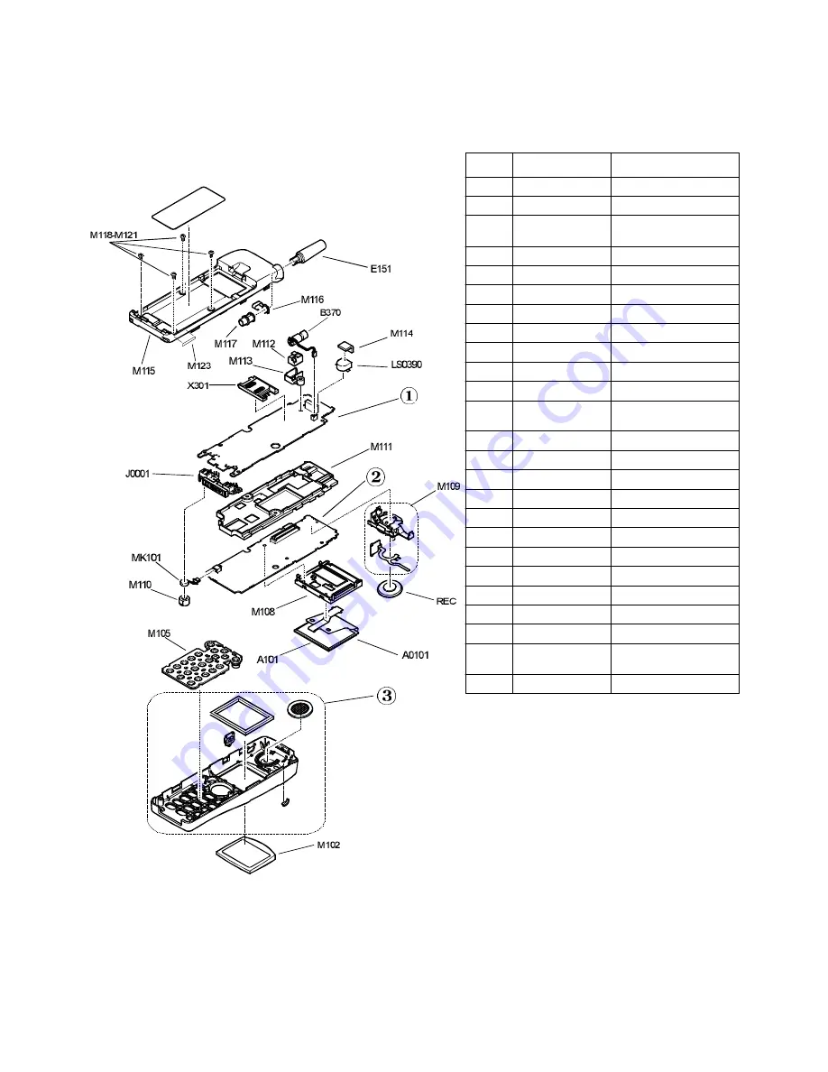 Panasonic EB-BL600 Service Manual Download Page 95