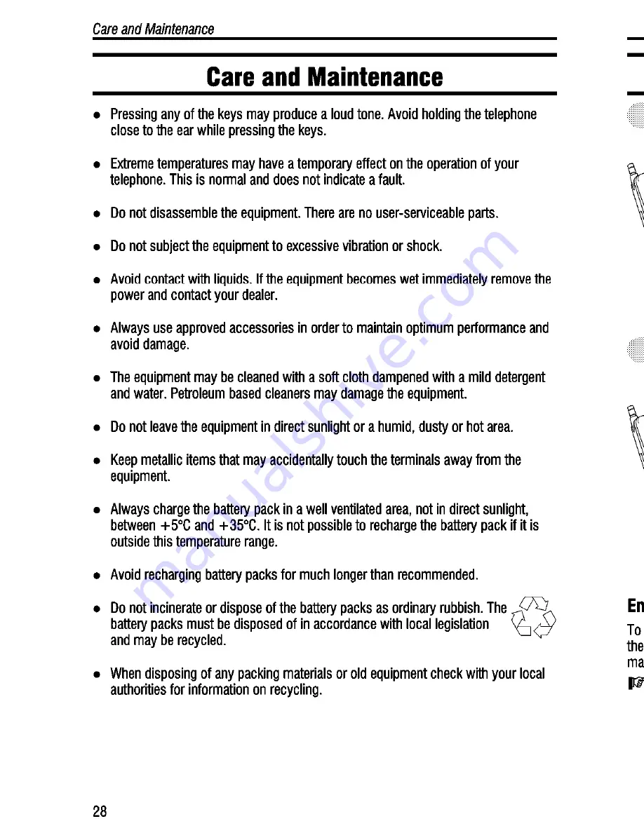 Panasonic EB-G500 Series Operating Instructions Manual Download Page 32