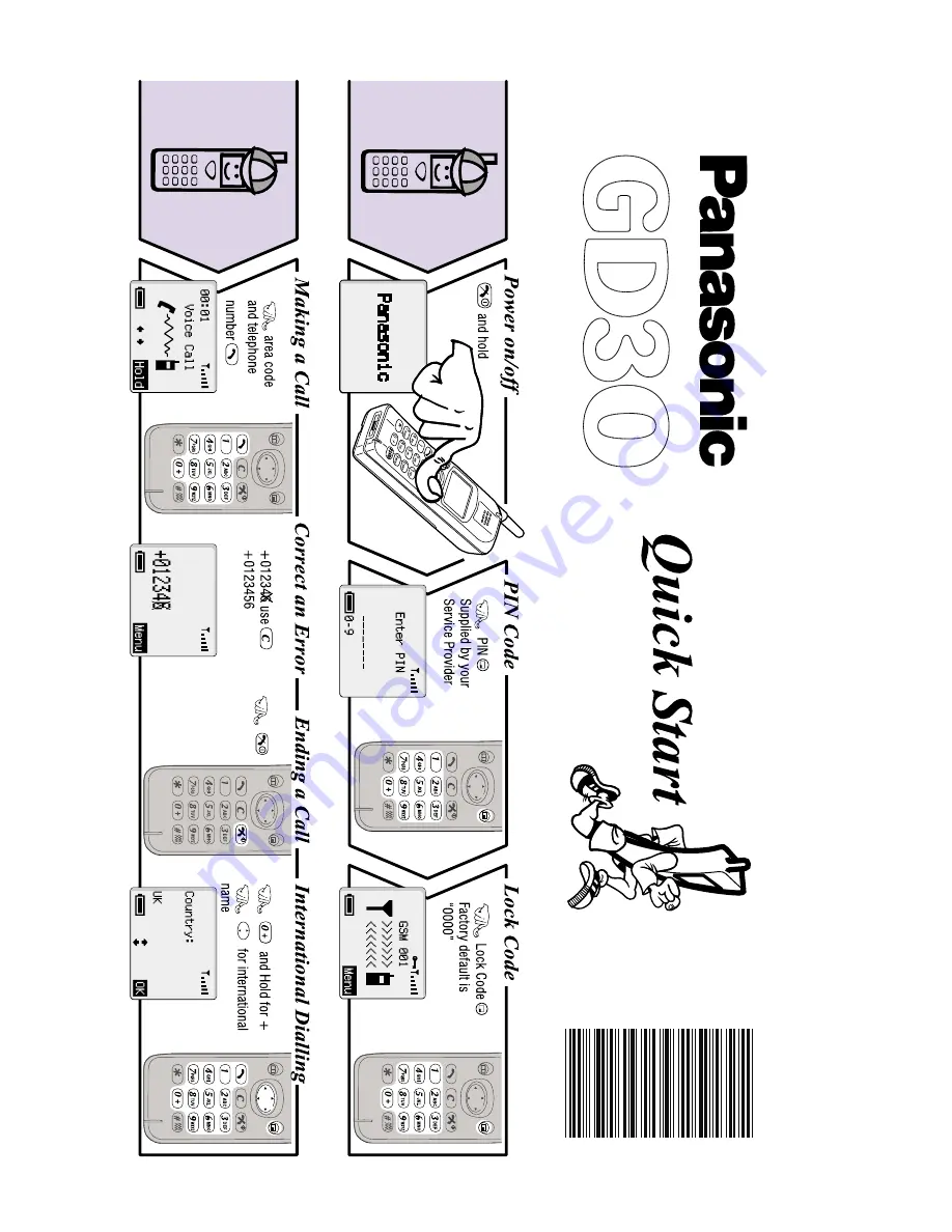 Panasonic EB-GD30 Operating Instructions Manual Download Page 60