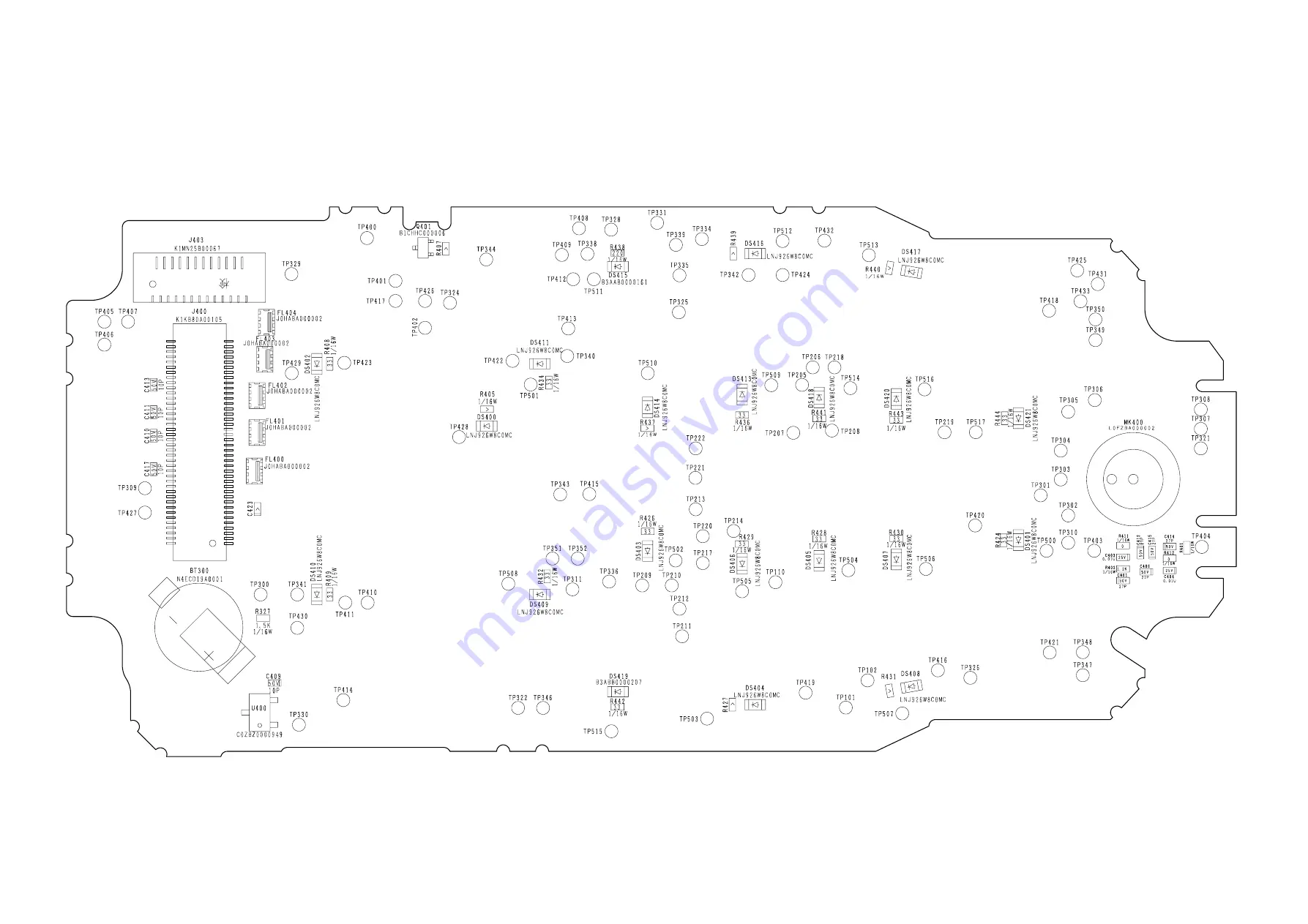 Panasonic EB-X700 Service Manual Download Page 110