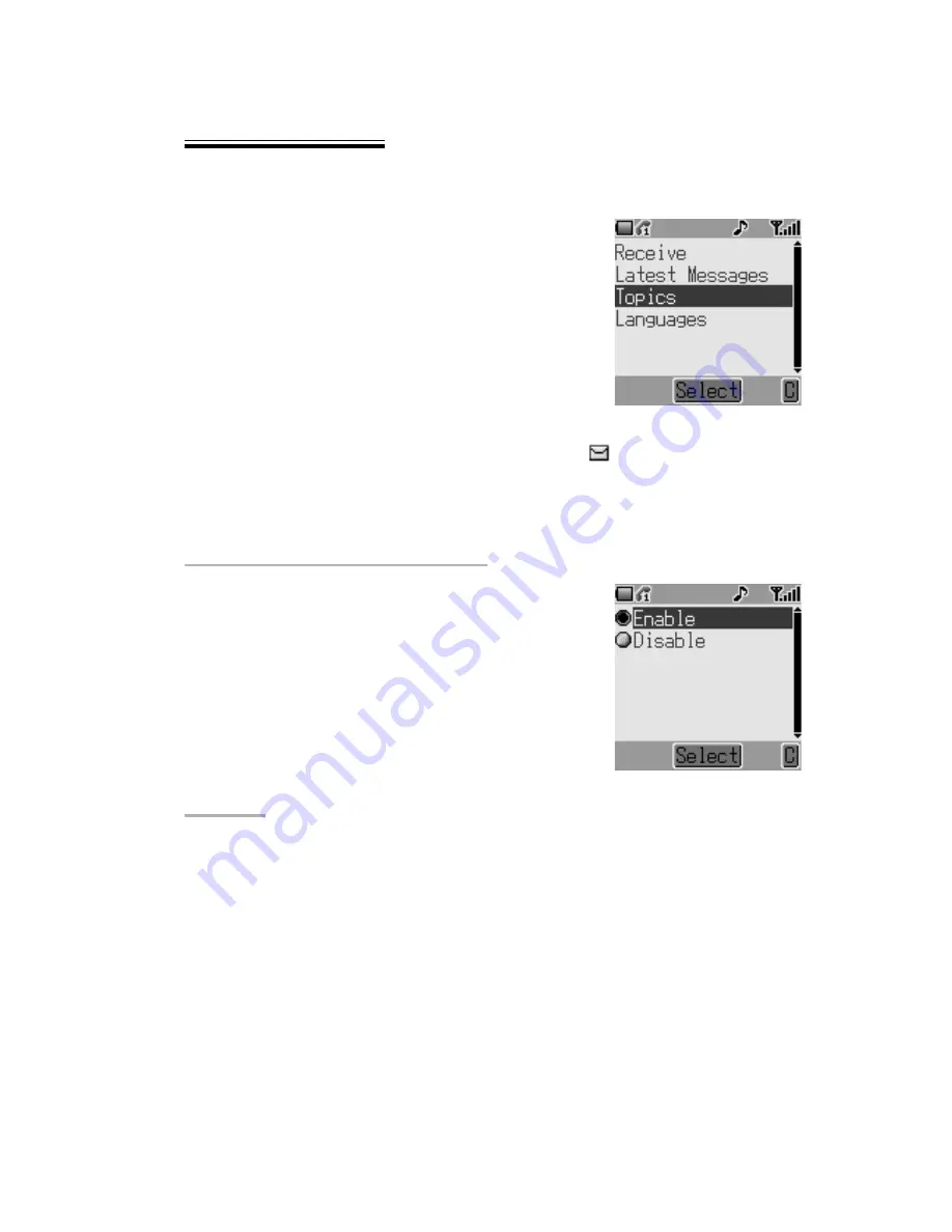 Panasonic EBG60 - CELL PHONE Operating Instructions Manual Download Page 67