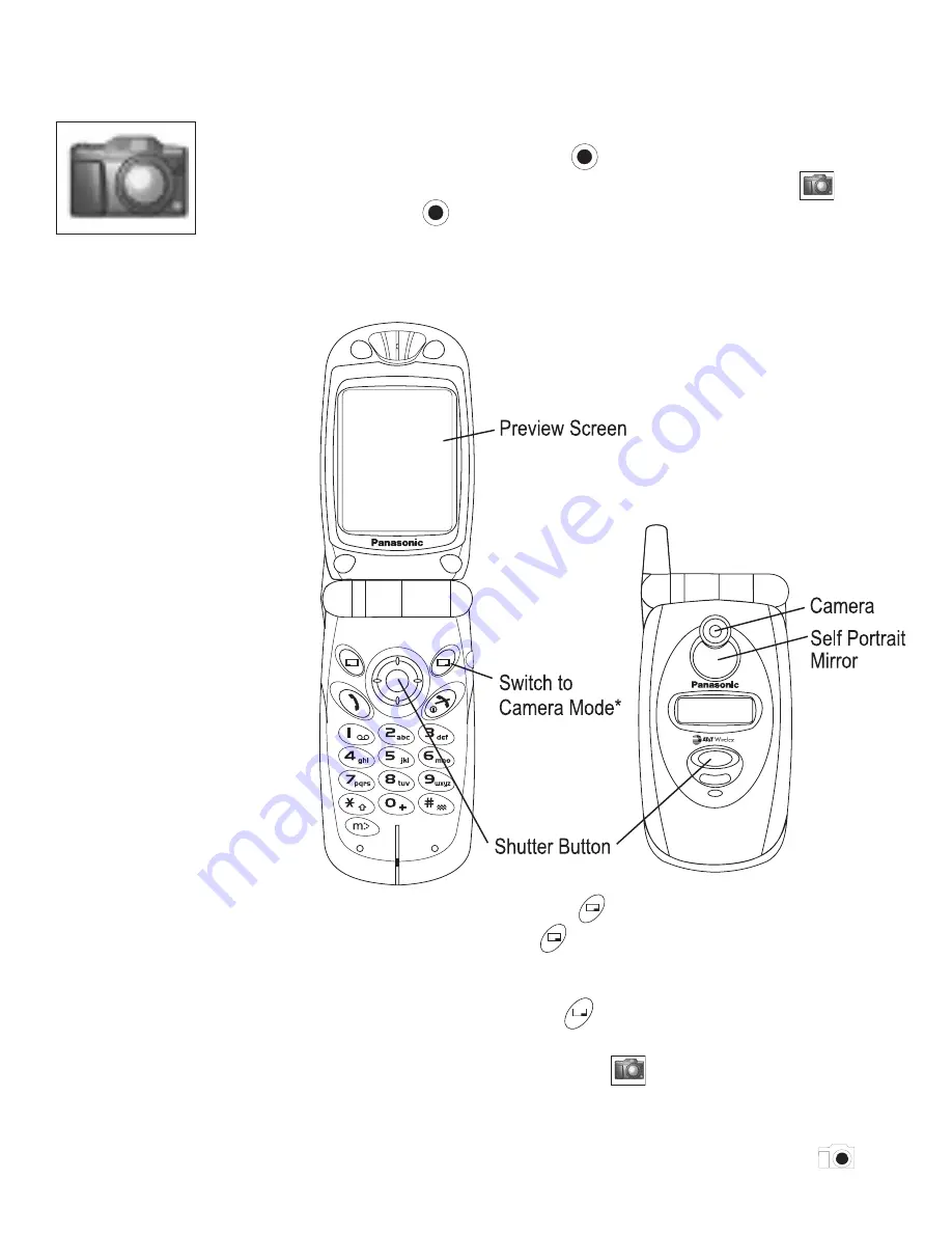 Panasonic EBGU87 - CELLPHONE W/DIGITAL CAM Operating Instructions Manual Download Page 39