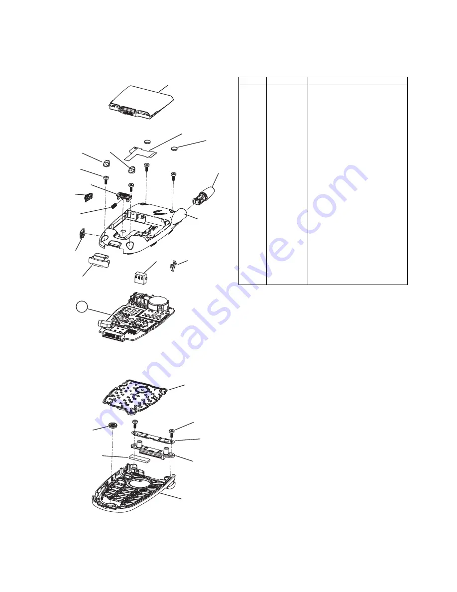 Panasonic EBX70 - CELL PHONE Service Manual Download Page 59