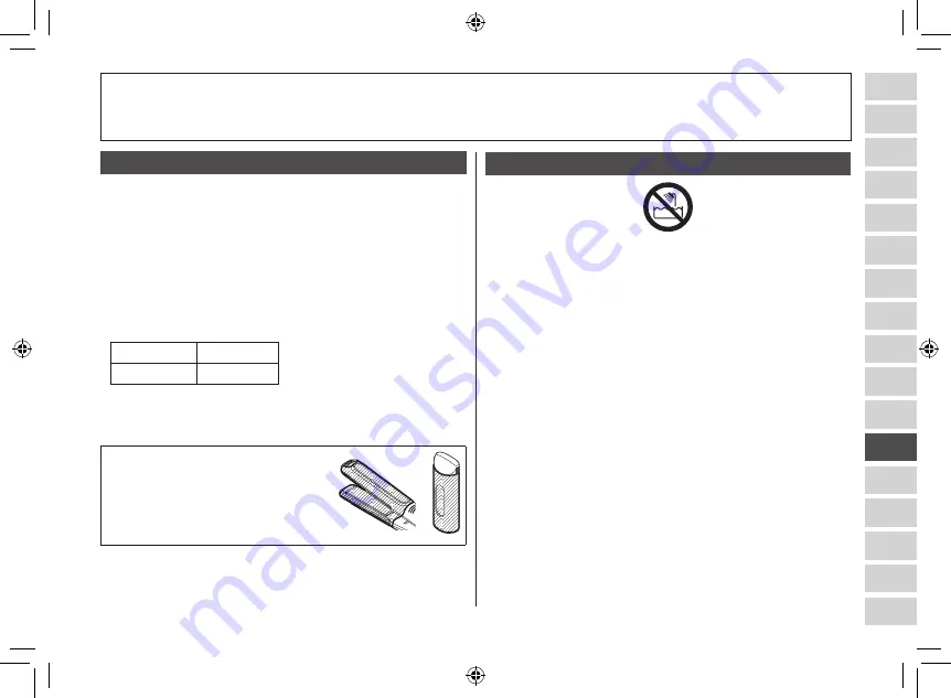 Panasonic EH-HW11 Скачать руководство пользователя страница 103