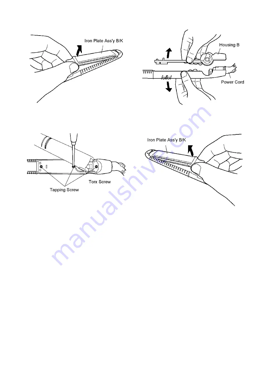 Panasonic EH-HW19 Service Manual Download Page 5