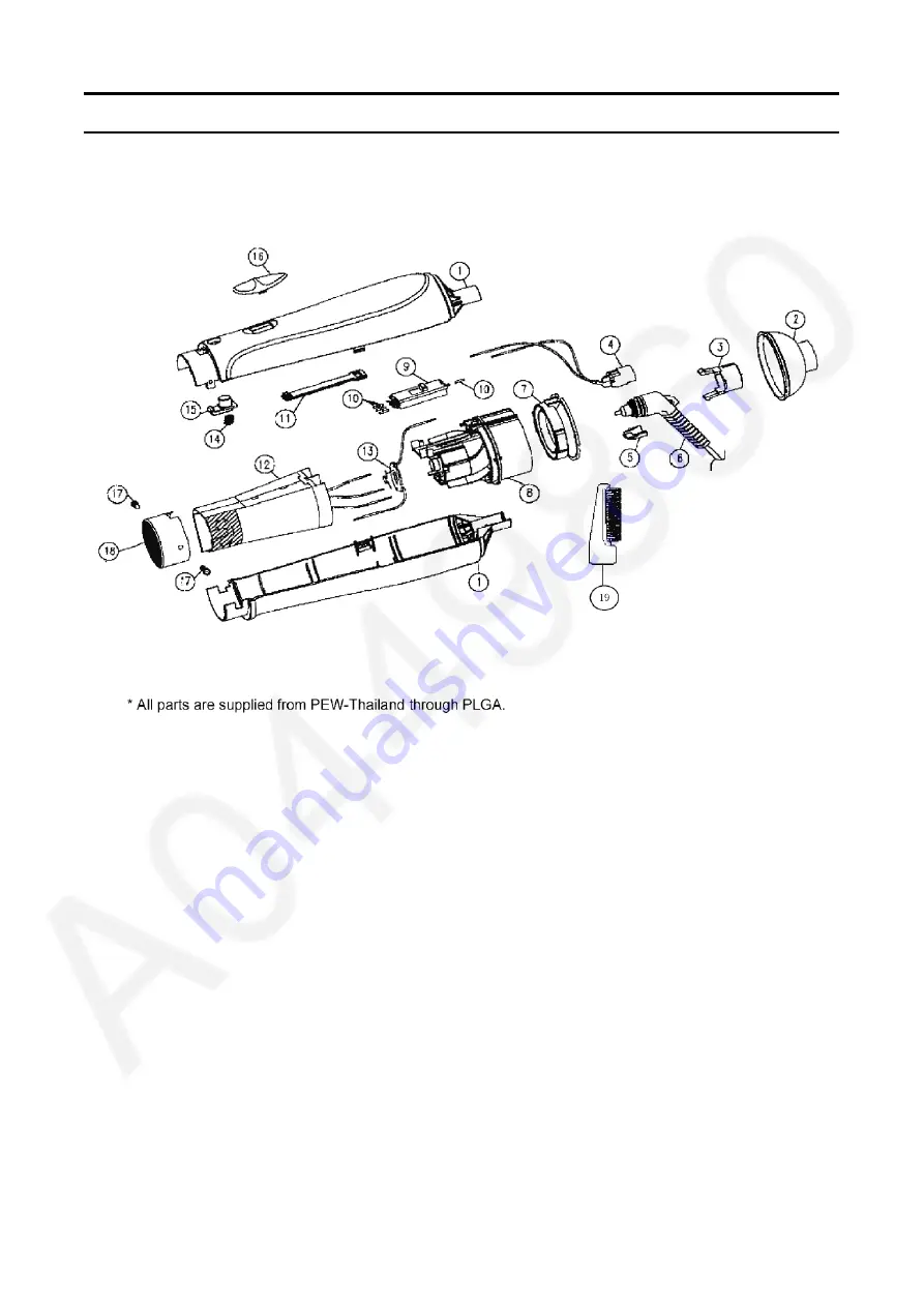 Panasonic EH-KA11 Service Manual Download Page 9