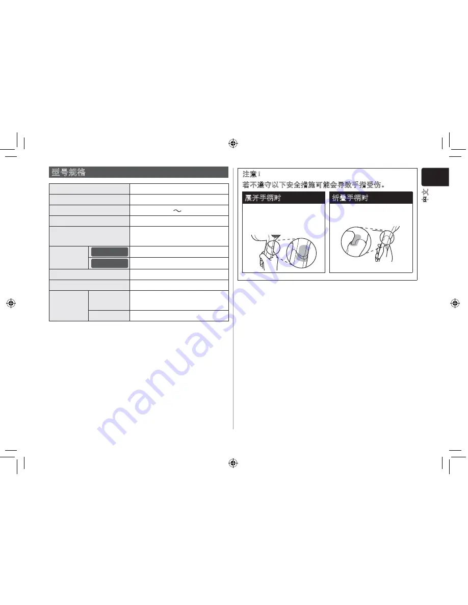 Panasonic EH-ND21 Operating Instructions Manual Download Page 5