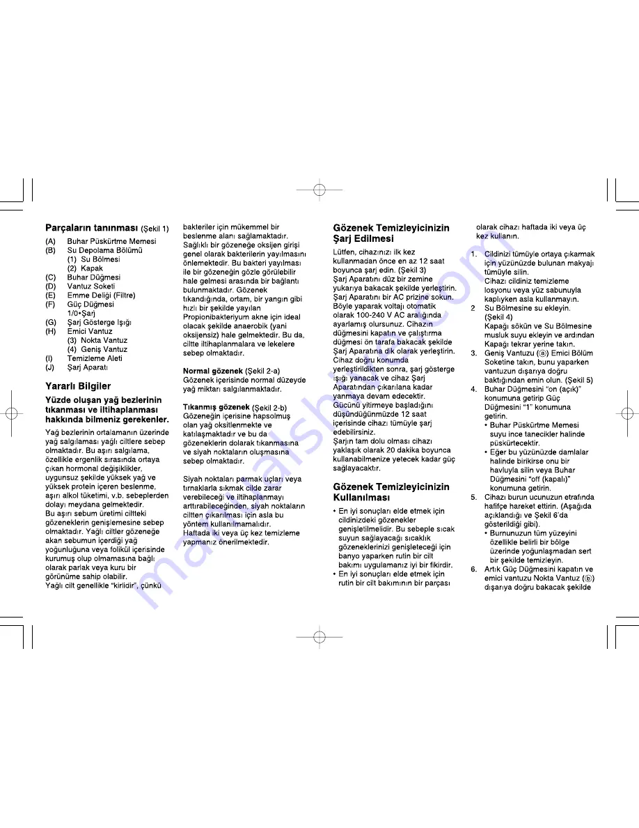 Panasonic EH2511 Operating Instructions Manual Download Page 31